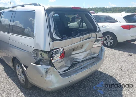 2007 Honda Odyssey Ex from USA, damaged, VIN 5FNRL38467B088801